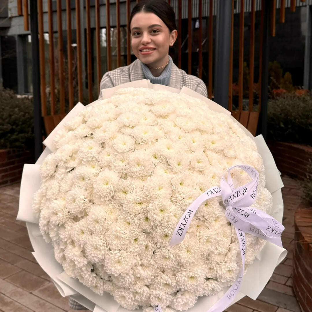 71 Хризантема Доставка цветов Астана
