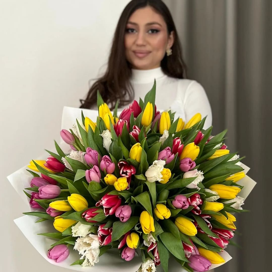 101 Тюльпан Доставка цветов Астана