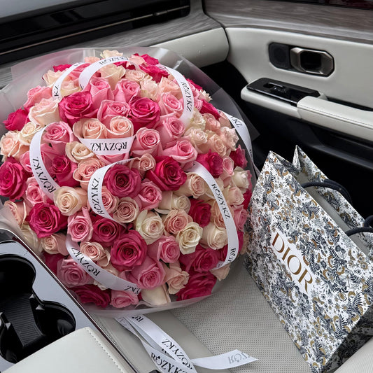 101 роза роз Доставка цветов Астана