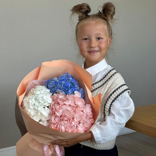 Гортензия 3 шт Доставка цветов Астана