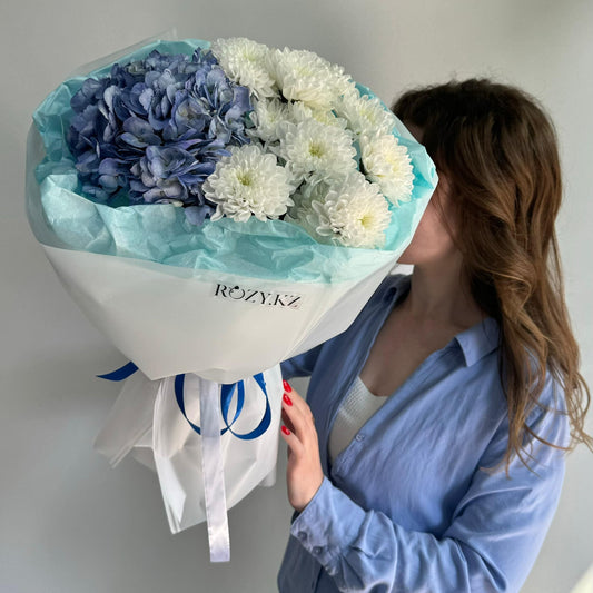 Букет Blue Доставка цветов Астана