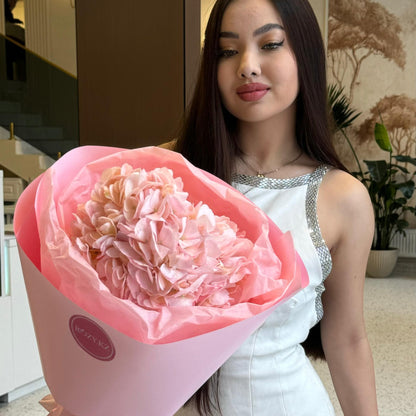 Букет из нежной гортензии Доставка цветов Астана