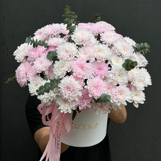 Композиция из хризантем размер L Доставка цветов Астана