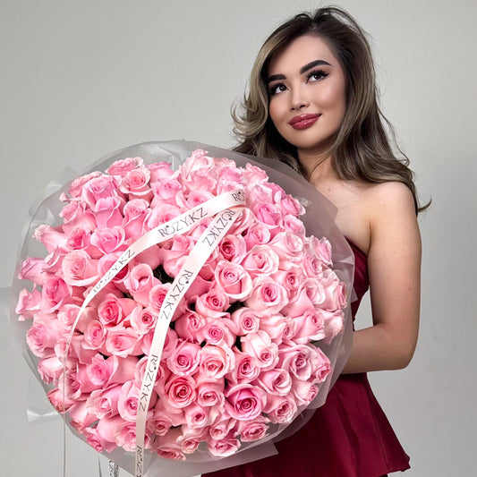Нежность в 101 лепестке Доставка цветов Астана